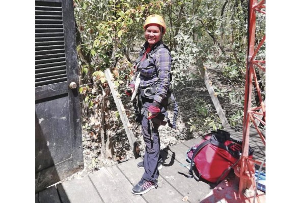 Nathalia Tejedor, una ingeniera ambiental que apuesta por el desarrollo sostenible. Nathalia Tejedor, una ingeniera ambiental que apuesta por el desarrollo sostenible.