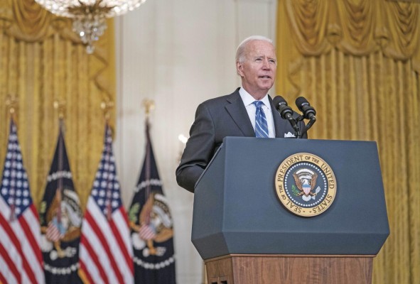 Biden culpó al ejército afgano de la caída de Kabul. Biden culpó al ejército afgano de la caída de Kabul.