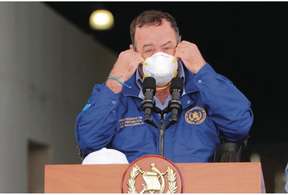 El presidente de Guatemala, Alejandro Giammattei. El presidente de Guatemala, Alejandro Giammattei.