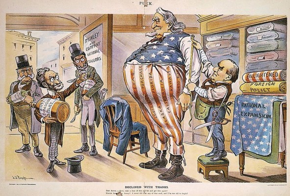 En un inicio, la doctrina Monroe no era imperialista. En un inicio, la doctrina Monroe no era imperialista.