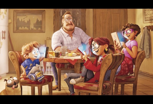 Los Mitchell dieron una nueva perspectiva en el cine de animación. Los Mitchell dieron una nueva perspectiva en el cine de animación.