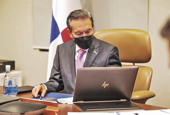 El presidente de la República, Laurentino Cortizo El presidente de la República, Laurentino Cortizo
