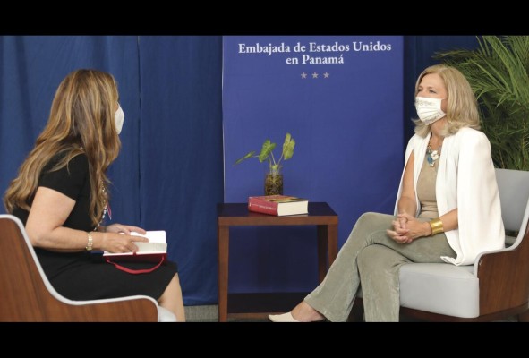 Durante la entrevista concedida a 'La Decana'. Durante la entrevista concedida a 'La Decana'.