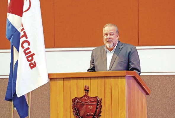 El primer ministro cubano, Manuel Marrero El primer ministro cubano, Manuel Marrero
