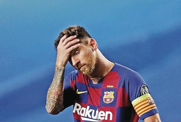 Hoy Messi, el astro argentino, seguramente vive escindido entre la lealtad a su hogar blaugrana y el espanto que le producen los vigentes administradores. Hoy Messi, el astro argentino, seguramente vive escindido entre la lealtad a su hogar blaugrana y el espanto que le producen los vigentes administradores.