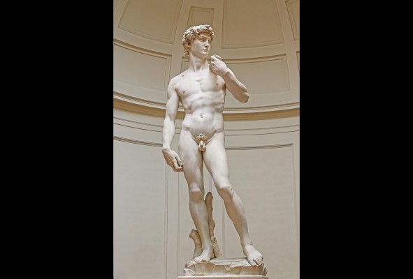 'David', de Michelangelo, Florencia. 'David', de Michelangelo, Florencia.