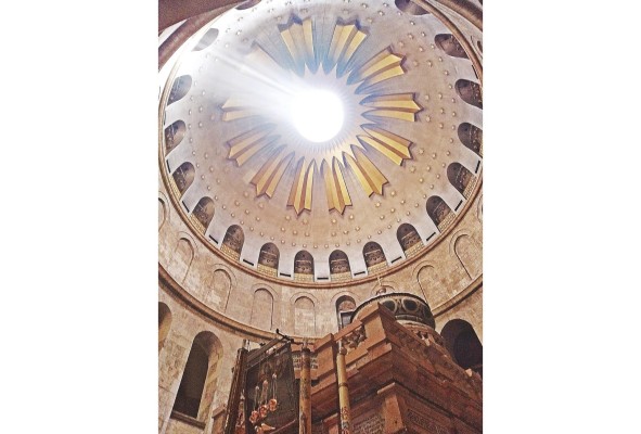 Cúpula sobre el edículo Cúpula sobre el edículo