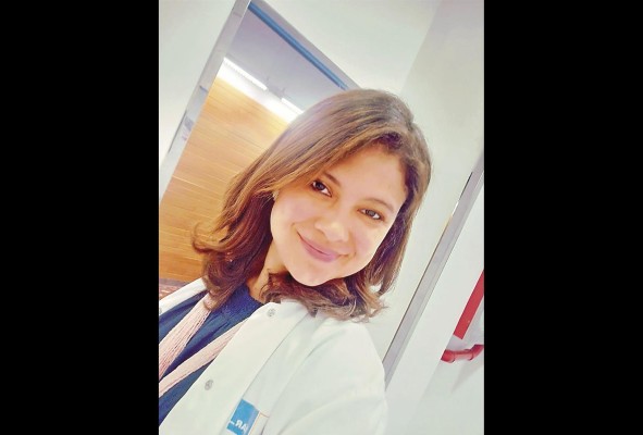 La neorupediatra Eva Pérez. La neorupediatra Eva Pérez.