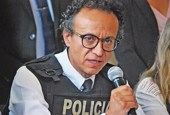 Christian Zurita, candidato a la Presidencia de Ecuador, en reemplazo de Fernando Villavicencio, quien fue asesinado en Quito Christian Zurita, candidato a la Presidencia de Ecuador, en reemplazo de Fernando Villavicencio, quien fue asesinado en Quito