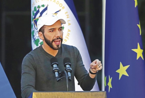 El presidente de El Salvador, Nayib Bukele. El presidente de El Salvador, Nayib Bukele.