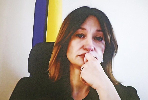 Oksana Dramaretska: 'Hemos pedido al gobierno panameño cerrar el Canal de Panamá al paso de buques rusos' Oksana Dramaretska: 'Hemos pedido al gobierno panameño cerrar el Canal de Panamá al paso de buques rusos'