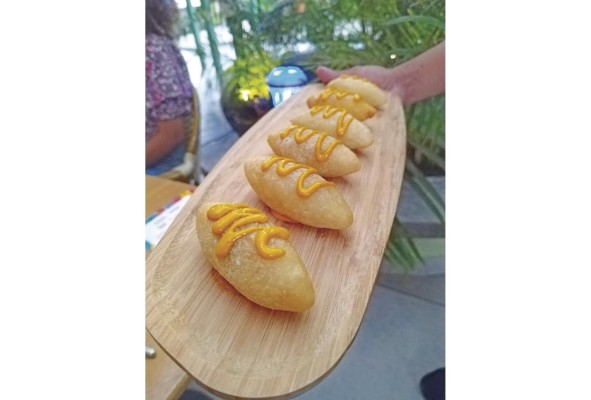 Carimañola de tasajo Carimañola de tasajo