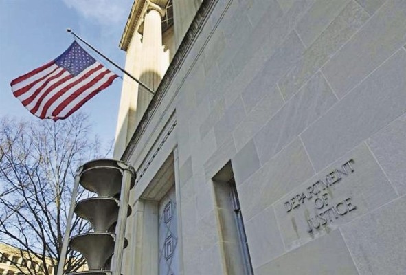 Departamento de Justicia de Estados Unidos de América. Departamento de Justicia de Estados Unidos de América.