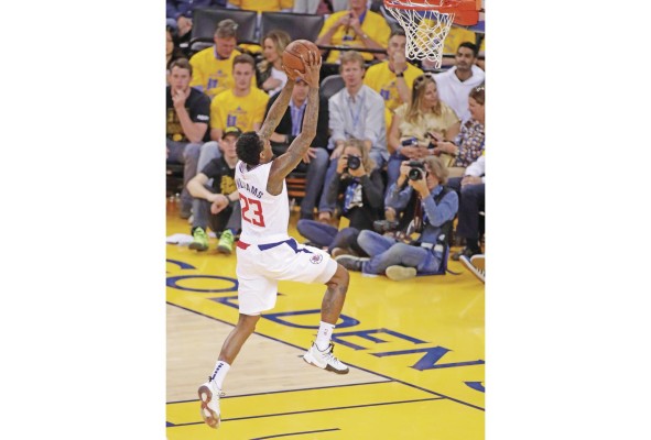 Lou Williams, de los Clippers de Los Ángeles. Lou Williams, de los Clippers de Los Ángeles.