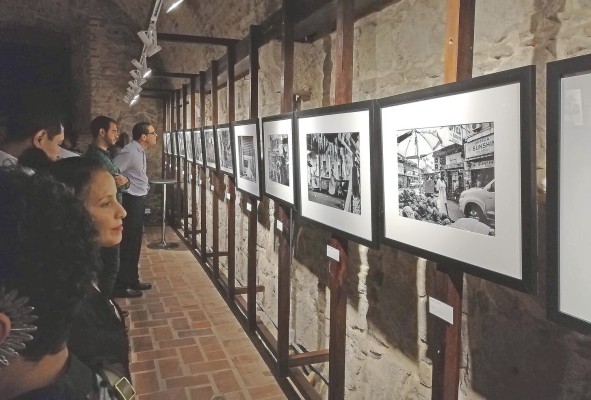 Noche de inauguración de la exposición Noche de inauguración de la exposición