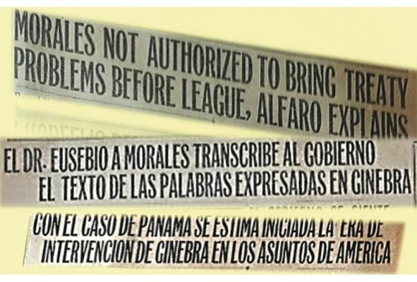 Cuando Eusebio A. Morales 'alborotó el cotarro': un desafío a la doctrina Monroe en Ginebra Cuando Eusebio A. Morales 'alborotó el cotarro': un desafío a la doctrina Monroe en Ginebra