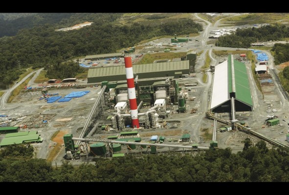 Vistas del proyecto minero de la empresa Minera Panamá Vistas del proyecto minero de la empresa Minera Panamá