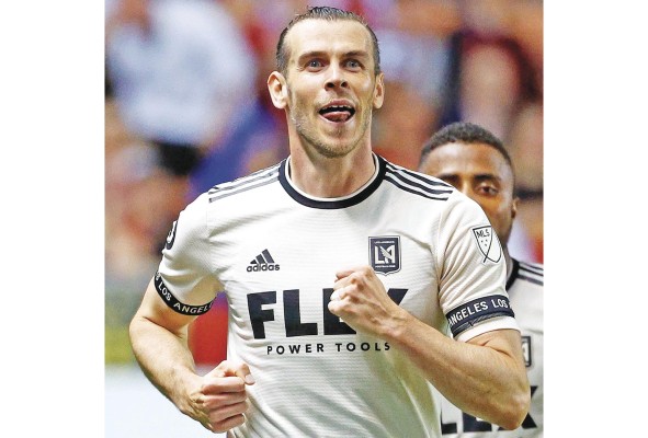 Gareth Bale juega para Los Ángeles FC Gareth Bale juega para Los Ángeles FC