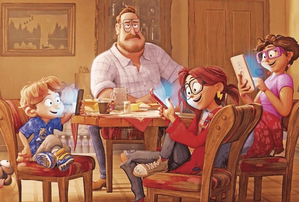 'La familia Mitchell vs. Las máquinas' fue una de las 10 películas más vistas de 2021 a través de Netflix. 'La familia Mitchell vs. Las máquinas' fue una de las 10 películas más vistas de 2021 a través de Netflix.