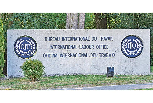 Sede de la Organización Internacional del Trabajo (OIT). Foto tomada el 28 de agosto de 2021, Ginebra, Suiza. Sede de la Organización Internacional del Trabajo (OIT). Foto tomada el 28 de agosto de 2021, Ginebra, Suiza.