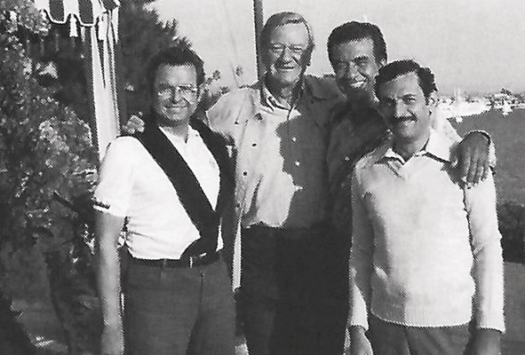 Flavio Velásquez, John Wayne, Walter Arturo McGowen y Omar Jaén Flavio Velásquez, John Wayne, Walter Arturo McGowen y Omar Jaén