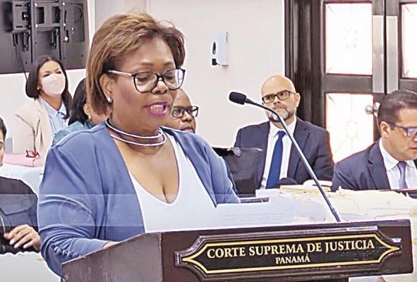Guillermina McDonald, defensora de Mossack y Fonseca, pidió sentencia absolutoria para sus clientes. Guillermina McDonald, defensora de Mossack y Fonseca, pidió sentencia absolutoria para sus clientes.