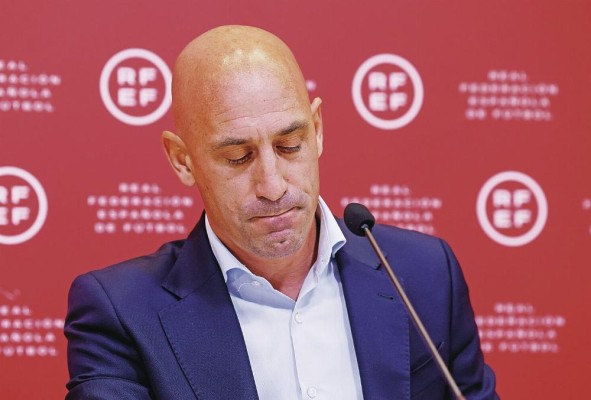 El presidente de la Federación Española de Fútbol, Luis Rubiales El presidente de la Federación Española de Fútbol, Luis Rubiales