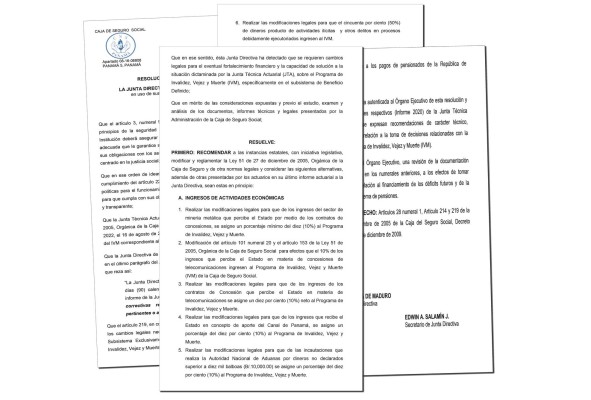 Pugna en la junta directiva de la Caja de Seguro Social Pugna en la junta directiva de la Caja de Seguro Social
