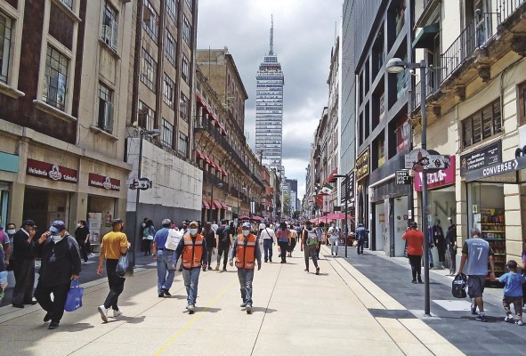 Calle Francisco Madero, ciudad de México. Calle Francisco Madero, ciudad de México.