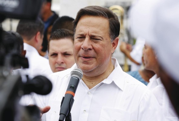 Juan Carlos Varela, expresidente del país y del partido. Juan Carlos Varela, expresidente del país y del partido.