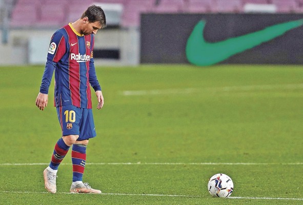 El delantero argentino del FC Barcelona, Leo Messi. El delantero argentino del FC Barcelona, Leo Messi.