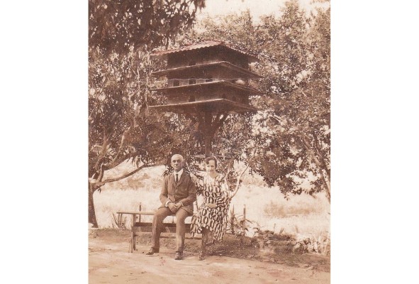José de la Cruz y su esposa. José de la Cruz y su esposa.