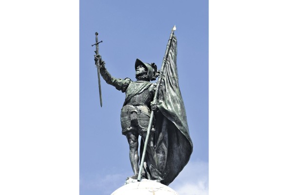 La estatua de Vasco Núñez de Balboa es una de las más cuestionadas. La estatua de Vasco Núñez de Balboa es una de las más cuestionadas.