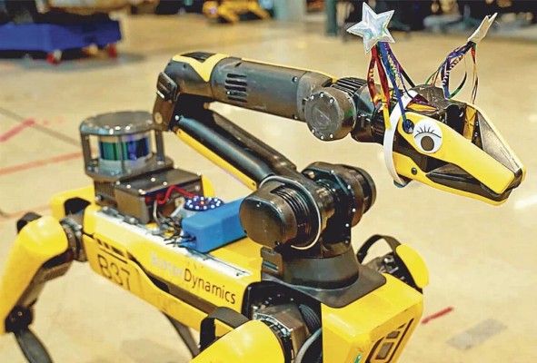 El 'perro robot' Spot es utilizado por el Departamento de Policía de Nueva York, entre otros. El 'perro robot' Spot es utilizado por el Departamento de Policía de Nueva York, entre otros.
