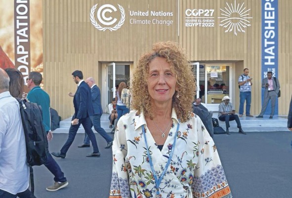 Alicia Montalvo, gerente de Acción Climática y Biodiversidad Positiva de CAF Alicia Montalvo, gerente de Acción Climática y Biodiversidad Positiva de CAF