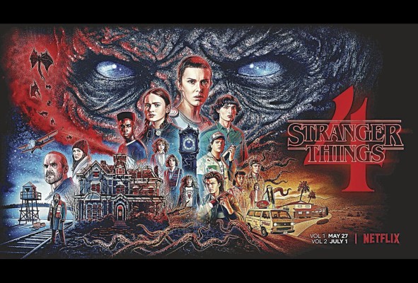 La serie Stranger Things recibió más de 14 nominaciones a los premios, después de debutar la segunda parte de su cuarta temporada en Netflix. La serie Stranger Things recibió más de 14 nominaciones a los premios, después de debutar la segunda parte de su cuarta temporada en Netflix.