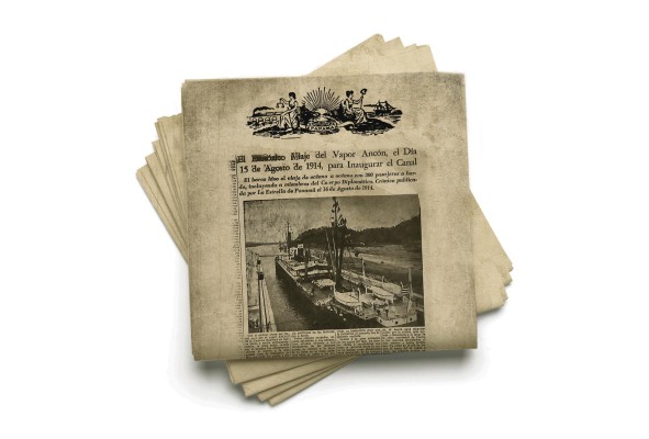 El histórico viaje del vapor Ancón, el día 15 de agosto de 1914, para inaugurar el Canal El histórico viaje del vapor Ancón, el día 15 de agosto de 1914, para inaugurar el Canal