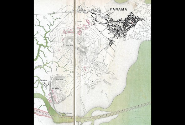Para 1899, en el poblado de La Boca de Río Grande, la Compañía del Ferrocarril había construido un muelle de 300 metros de largo y 26 pies de calado para el atraco de barcos de mayor calado. La ubicación del poblado está en el extremo izquierdo del mapa. Para 1899, en el poblado de La Boca de Río Grande, la Compañía del Ferrocarril había construido un muelle de 300 metros de largo y 26 pies de calado para el atraco de barcos de mayor calado. La ubicación del poblado está en el extremo izquierdo del mapa.