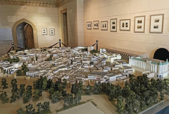 Maqueta de la ciudad del museo Maqueta de la ciudad del museo