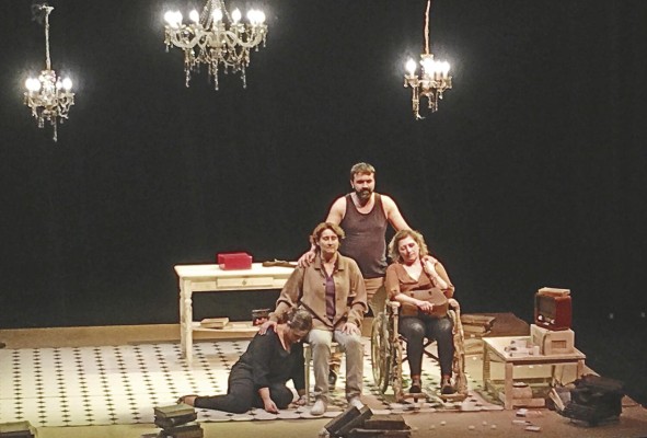 Una escena de la obra Una escena de la obra