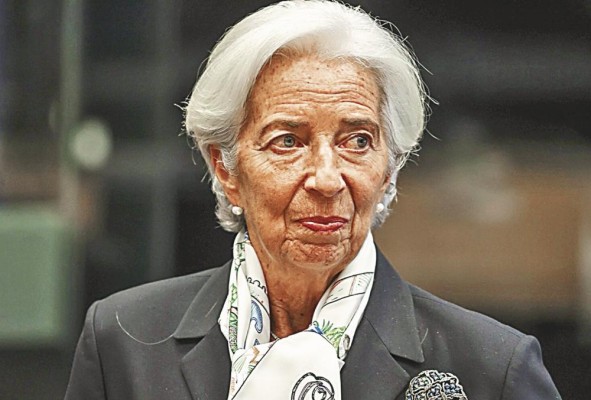 Imagen de archivo de la presidente del BCE, Christine Lagarde Imagen de archivo de la presidente del BCE, Christine Lagarde