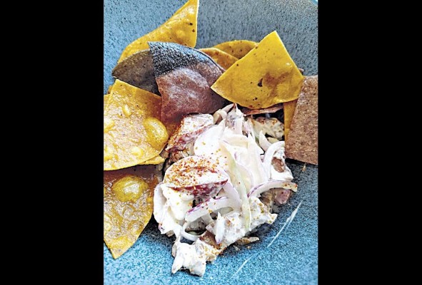 Ceviche de chicharrón Ceviche de chicharrón