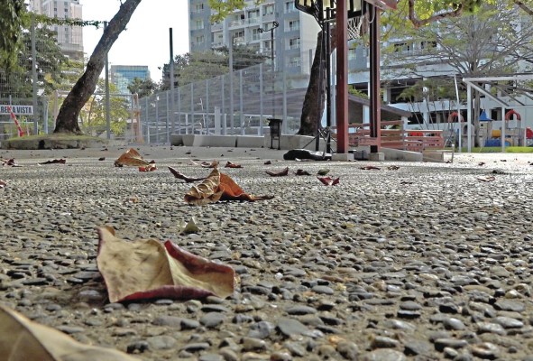 Calles, parques y plazas desocupadas, soledad. Calles, parques y plazas desocupadas, soledad.