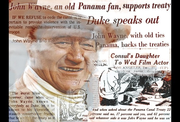 John Wayne: su importante misión a favor de Panamá John Wayne: su importante misión a favor de Panamá