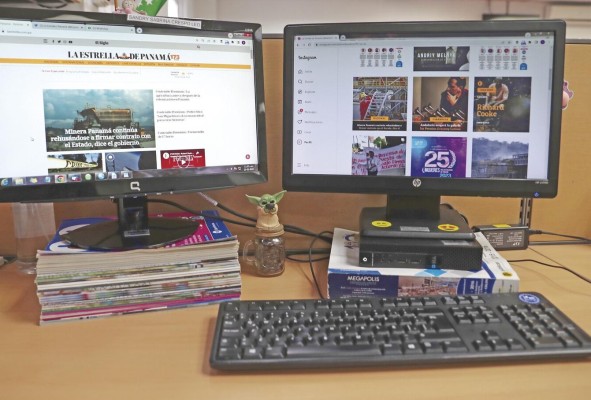 En un espacio conviven el diario impreso, el portal web y las redes sociales. En un espacio conviven el diario impreso, el portal web y las redes sociales.