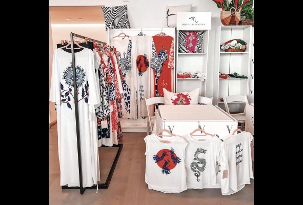 Parte de la colección Spring Summer 2023, 'Artemisa' de Michelle Nassar Parte de la colección Spring Summer 2023, 'Artemisa' de Michelle Nassar