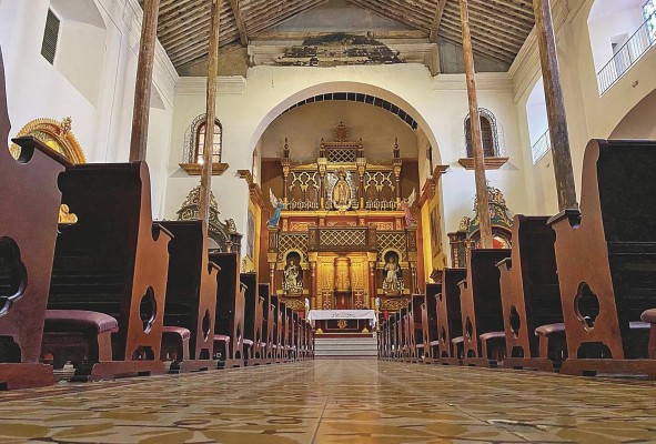 La iglesia Nuestra Señora de La Merced es uno de los templos que conserva de mejor manera su estructura original. La iglesia Nuestra Señora de La Merced es uno de los templos que conserva de mejor manera su estructura original.