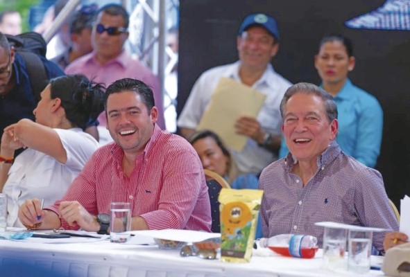En la reunión estuvieron presentes el presidente de la República, Laurentino Cortizo; y el vicepresidente, José Gabriel Carrizo. En la reunión estuvieron presentes el presidente de la República, Laurentino Cortizo; y el vicepresidente, José Gabriel Carrizo.
