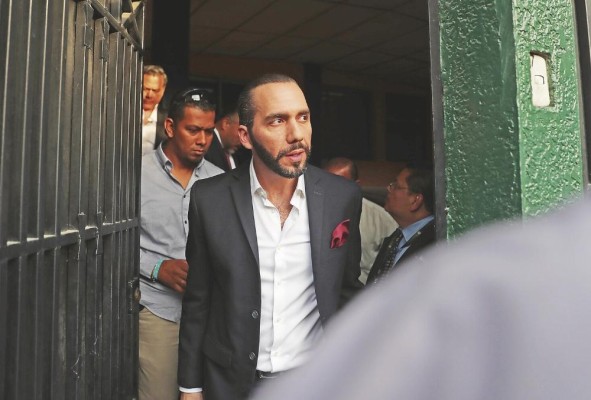 El presidente de El Salvador, Nayib Bukele. El presidente de El Salvador, Nayib Bukele.
