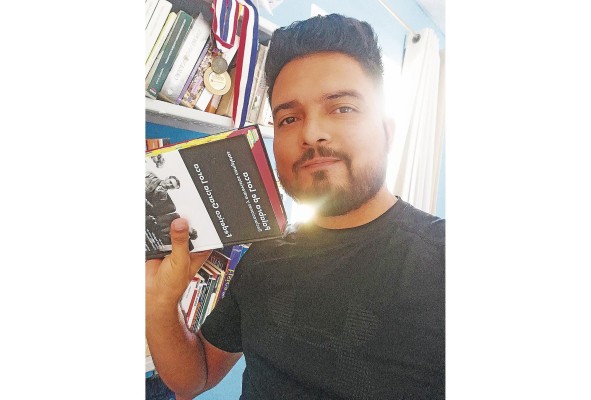 El poeta y creador de Alejandría, Edwin Kenys Chacón El poeta y creador de Alejandría, Edwin Kenys Chacón